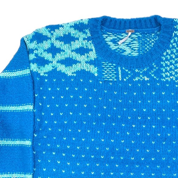Free People Snow Day Sweater Size Extra Large - Picture 4 of 15
